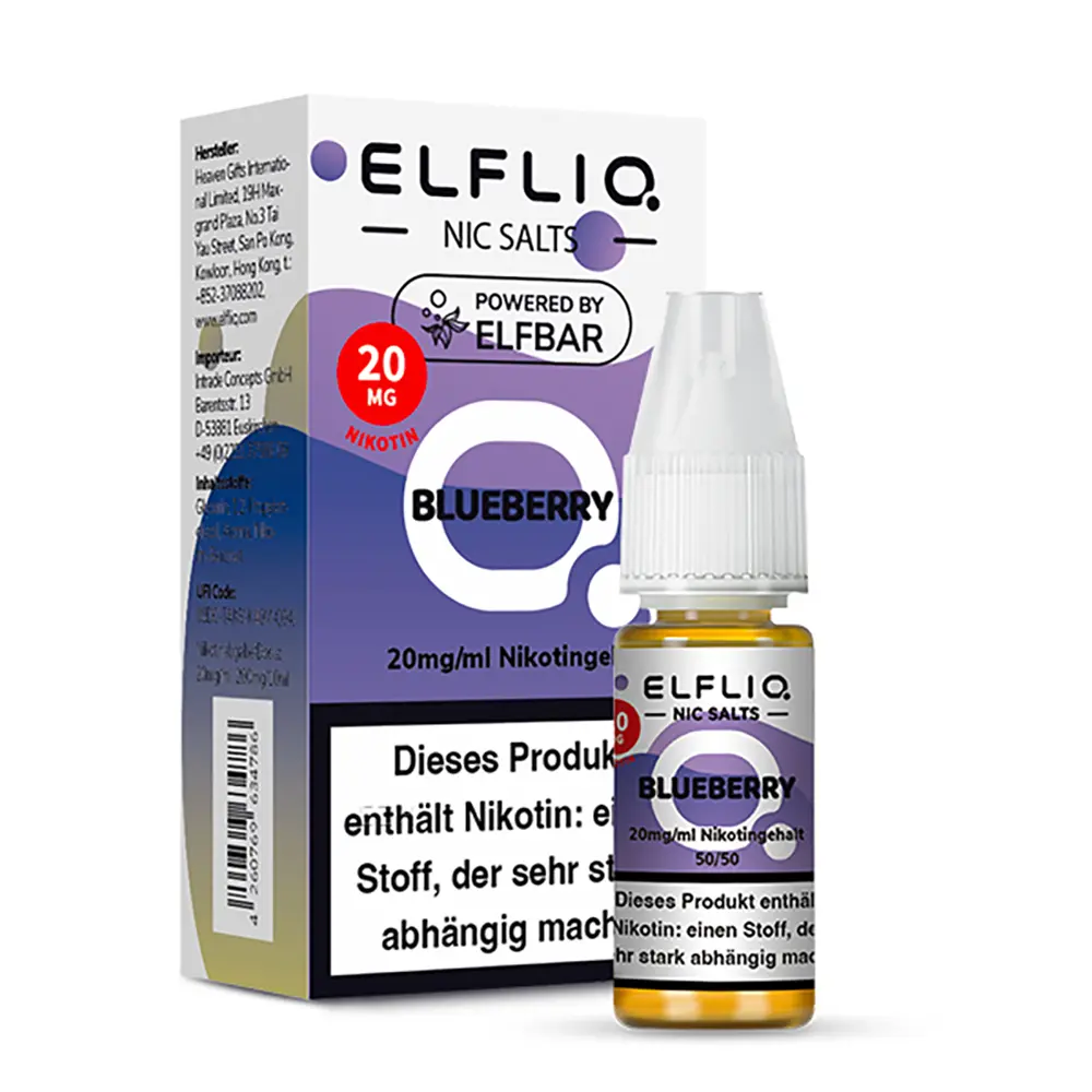 Liquid Blueberry - Elfliq Nikotinsalz 20mg
