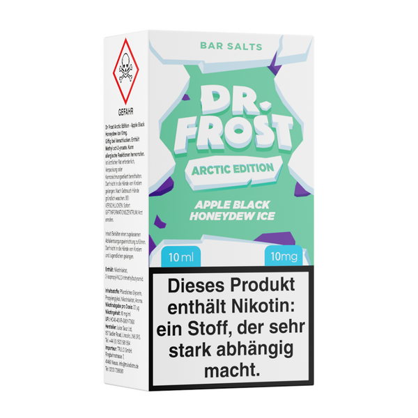 Liquid Apple Black Honeydew Ice - Dr. Frost Nikotinsalz 10mg