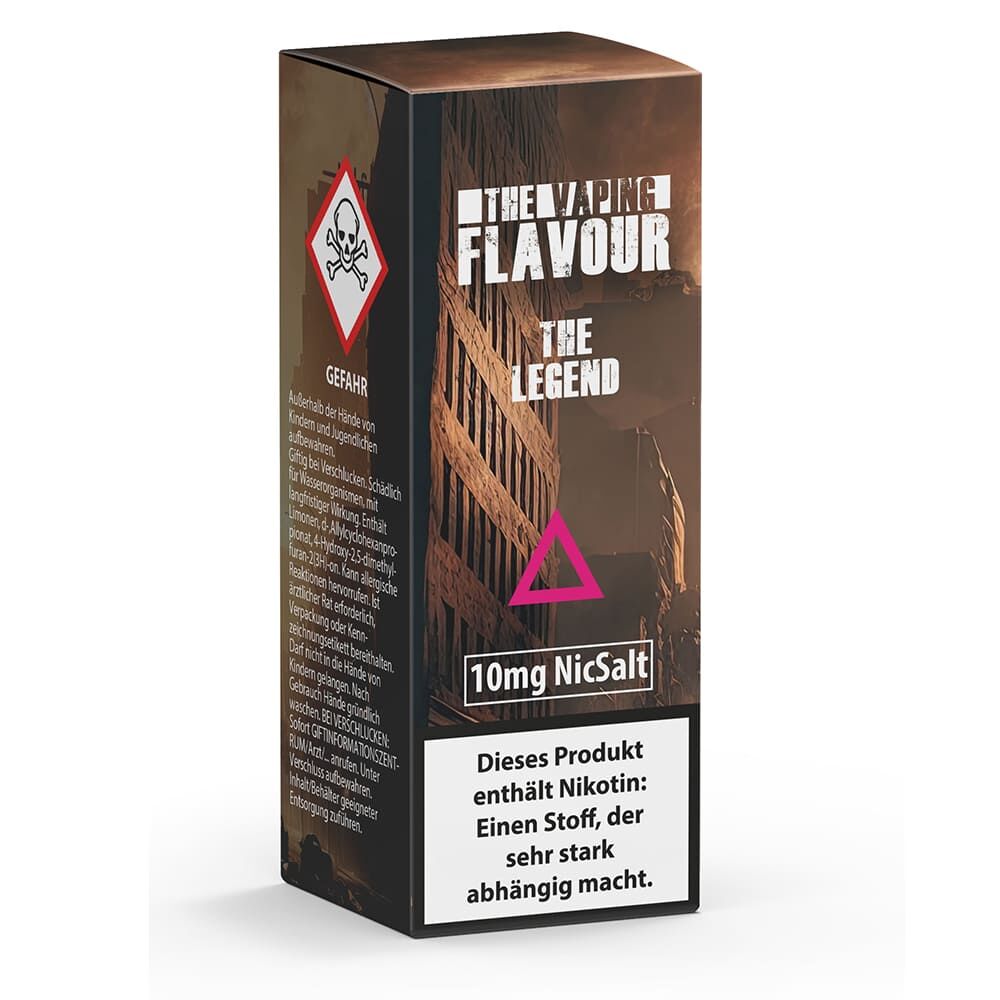 Liquid The Legend - The Vaping Flavour Nikotinsalz Liquid The Legend - The Vaping Flavour Nikotinsalz