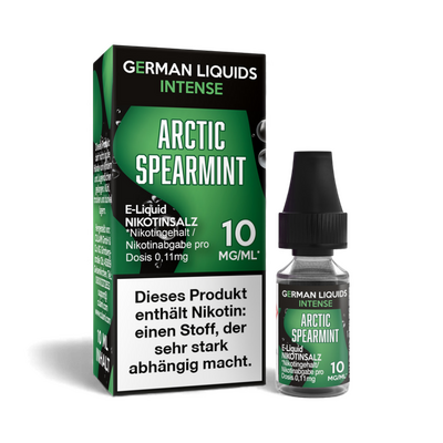 German Liquids Intense - Arctic Spearmint - Nikotinsalz Liquid 10mg