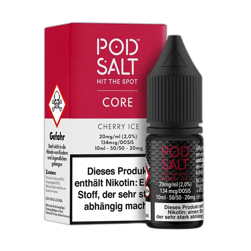 Liquid Cherry Ice - Pod Salt Core Nikotinsalz 20mg