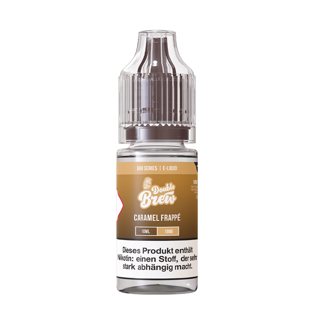 Double Brew Nikotinsalz - Caramel Frappe - 10ml Liquid 10mg  C