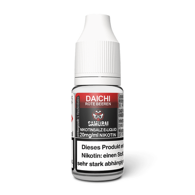 Liquid Daichi Rote Beeren - Samurai Nikotinsalz 20mg