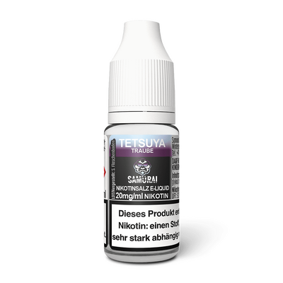 Liquid Tetsuya Traube - Samurai Nikotinsalz 20mg