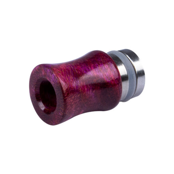 Drip Tip versteinertes Holz mehrfarbig mittig verjüngt Typ C