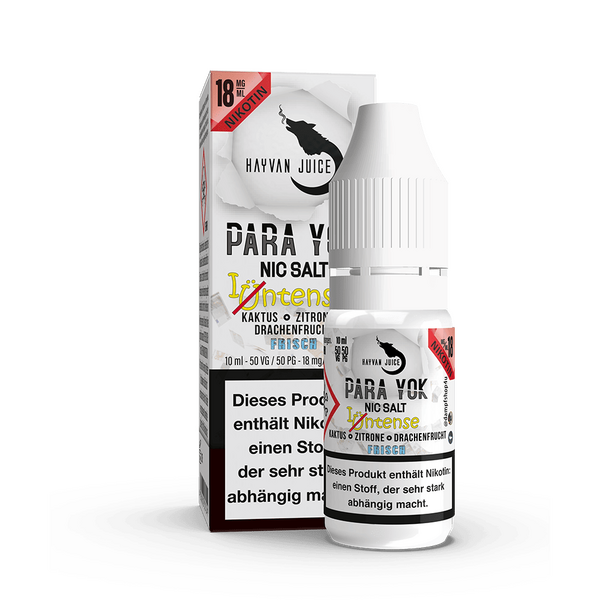Hayvan Juice Intense Nikotinsalz - Para Yok - Liquid 18mg Hayvan Juice Intense Nikotinsalz - Para Yok - Liquid 18mg