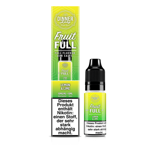 Liquid Lemon Lime - Dinner Lady Fruit Full Nikotinsalz 10mg