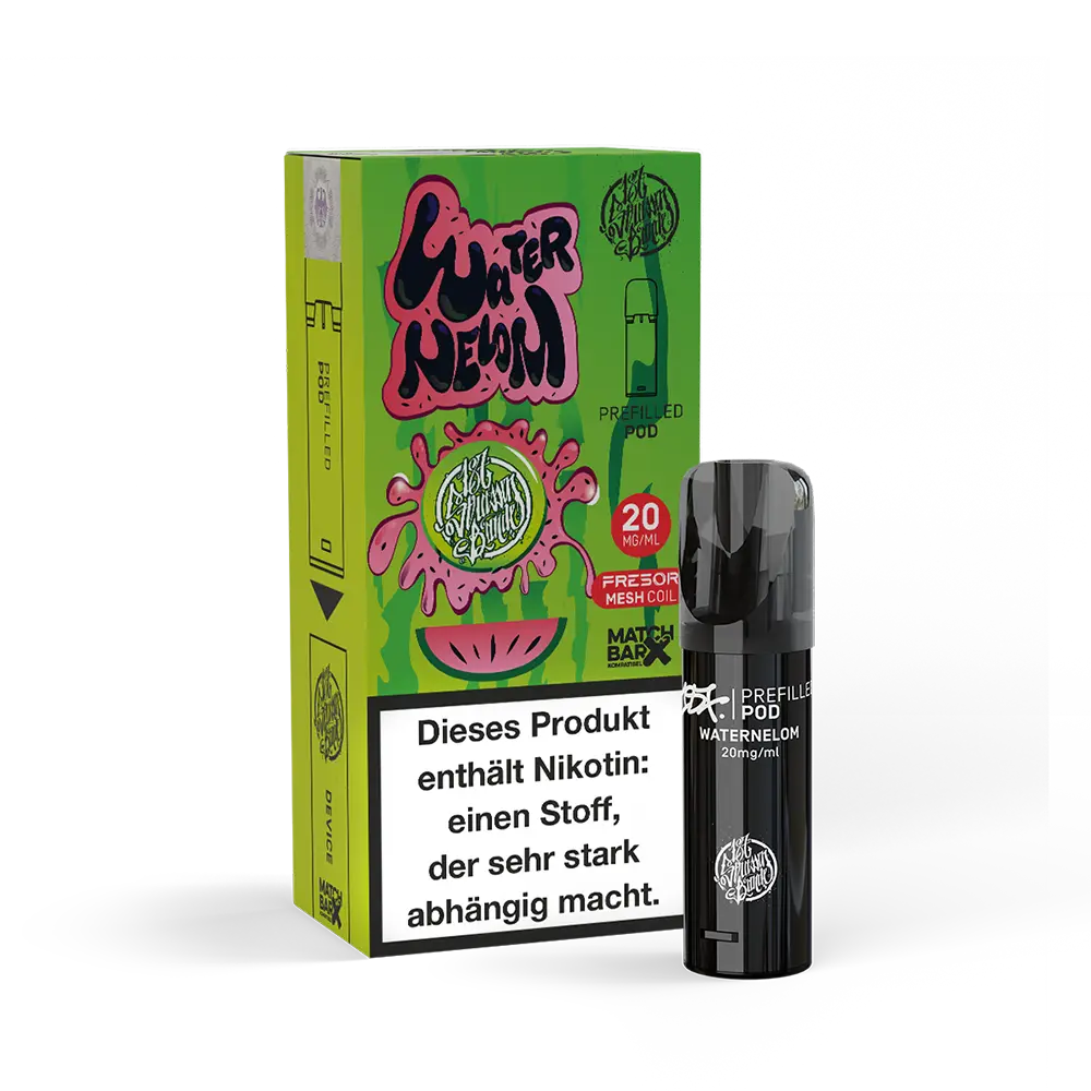 187 Strassenbande - Waternelom - E-Shisha Pod 20mg Nikotinsalz 187 Strassenbande - Waternelom - E-Shisha Pod 20mg Nikotinsalz