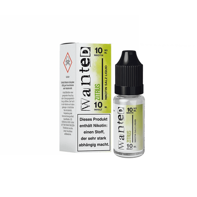 Liquid Zitrus - Wanted Overdosed Nikotinsalz 10mg
