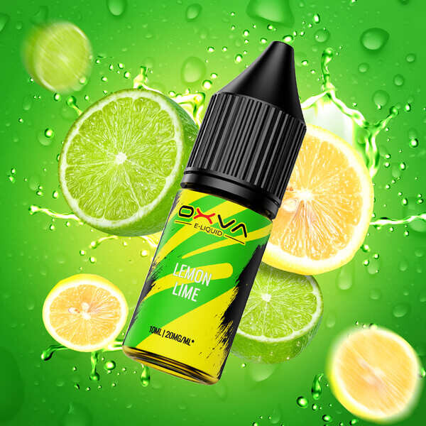 Lemon Lime Nikotinsalz Liquid OXVA, erfrischender Geschmack Lemon Lime Nikotinsalz Liquid OXVA, erfrischender Geschmack