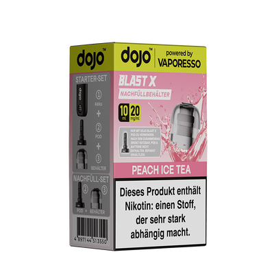Vaporesso DOJO Blast X Peach Ice Tea Pod 20mg 10ml