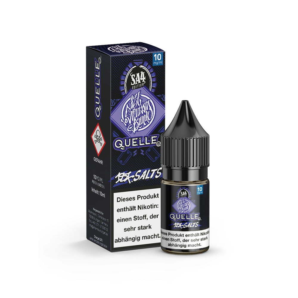 187 Strassenbande Nikotinsalz - Quelle - 10ml Liquid 10mg  C