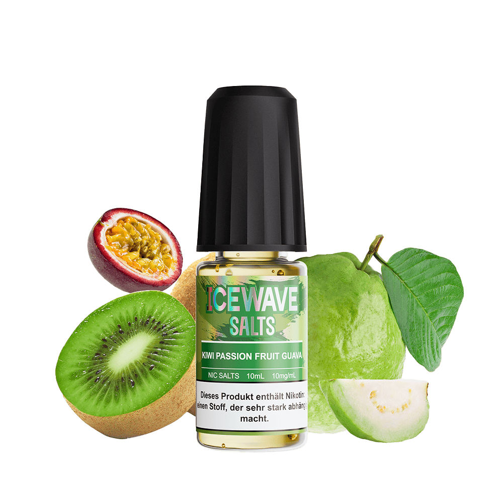 Icewave Nikotinsalz - Kiwi Passion Fruit Guava - 10mg