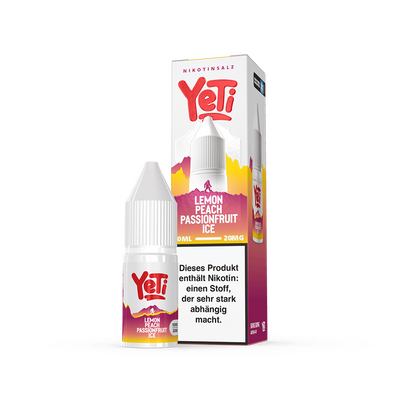 Yeti Summit Nikotinsalz - Lemon Peach Passionsfruit Ice - Overdosed 20mg