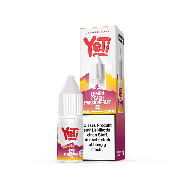 Yeti Summit Nikotinsalz - Lemon Peach Passionsfruit Ice - Overdosed 20mg