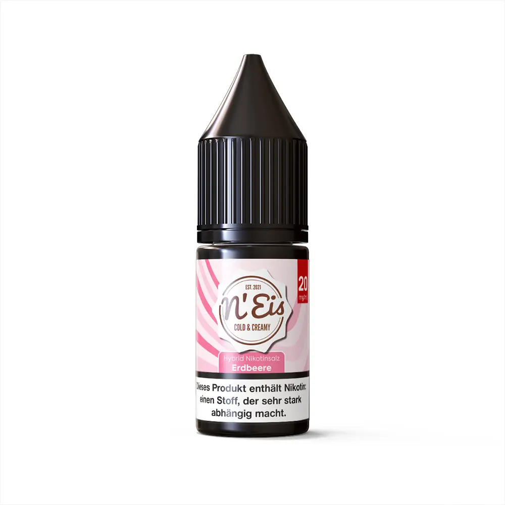 Liquid Erdbeere - nEis Nikotinsalz