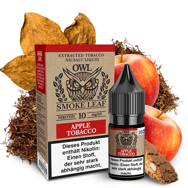 Liquid Apple Tobacco - OWL Smoke Leaf Nikotinsalz Liquid Apple Tobacco - OWL Smoke Leaf Nikotinsalz