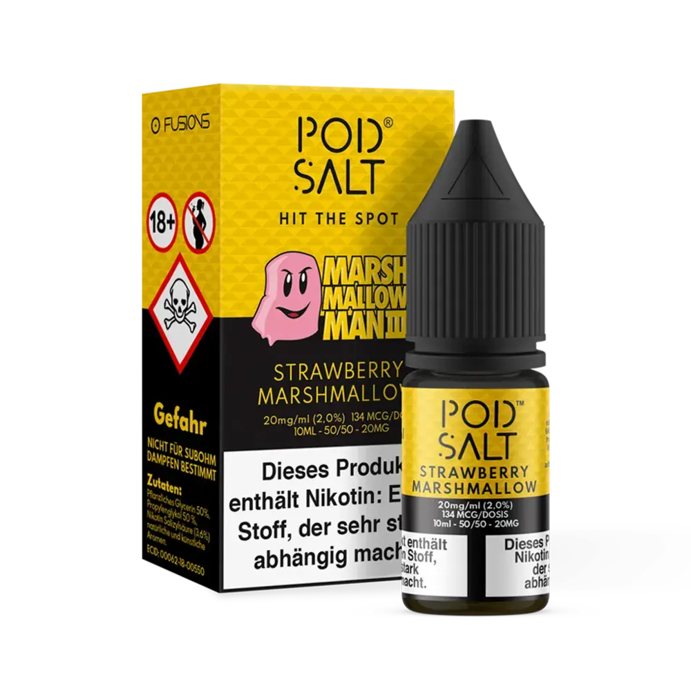 Liquid Marshmallow Man III - Pod Salt Fusion Nikotinsalz