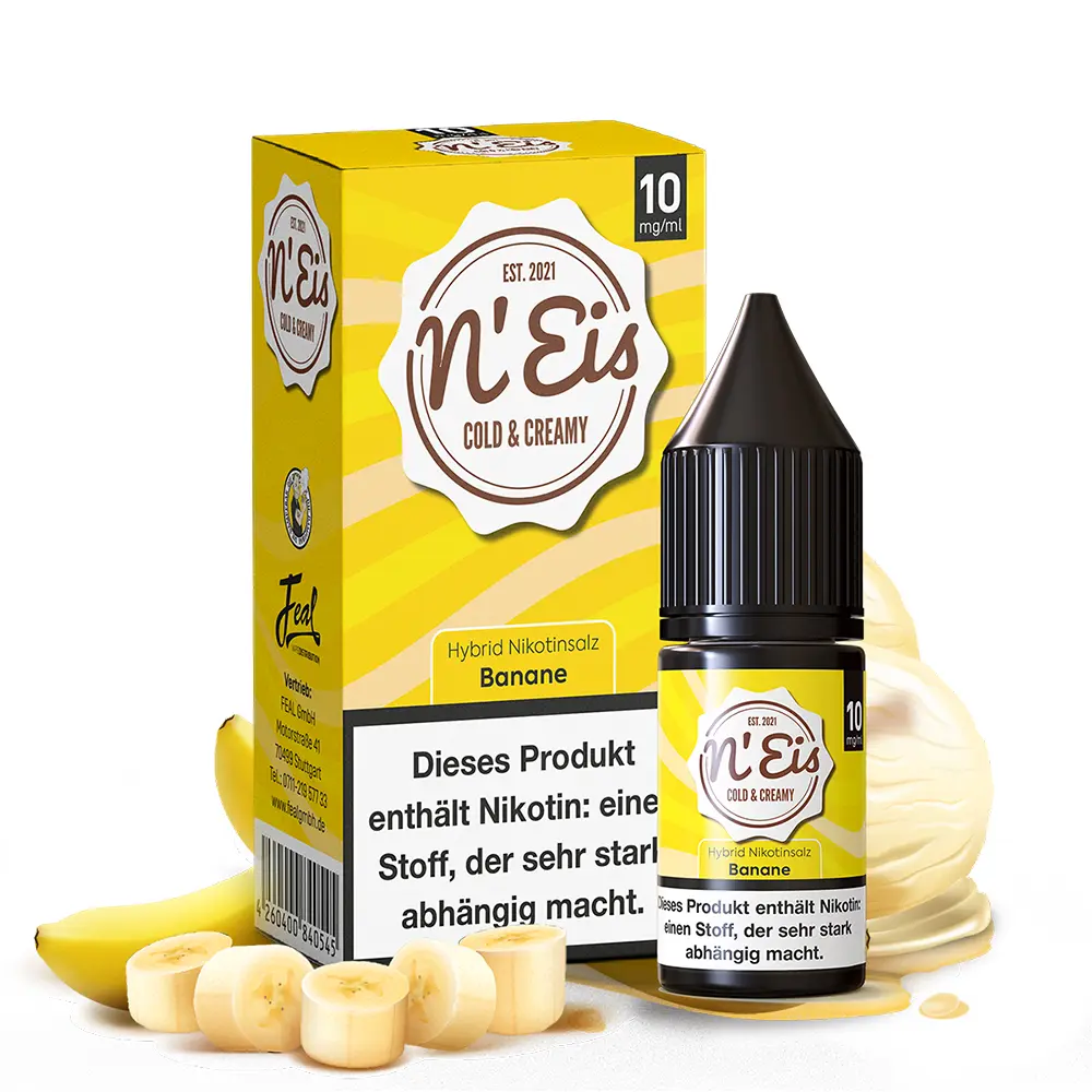 Liquid Banane - nEis Nikotinsalz 10mg 