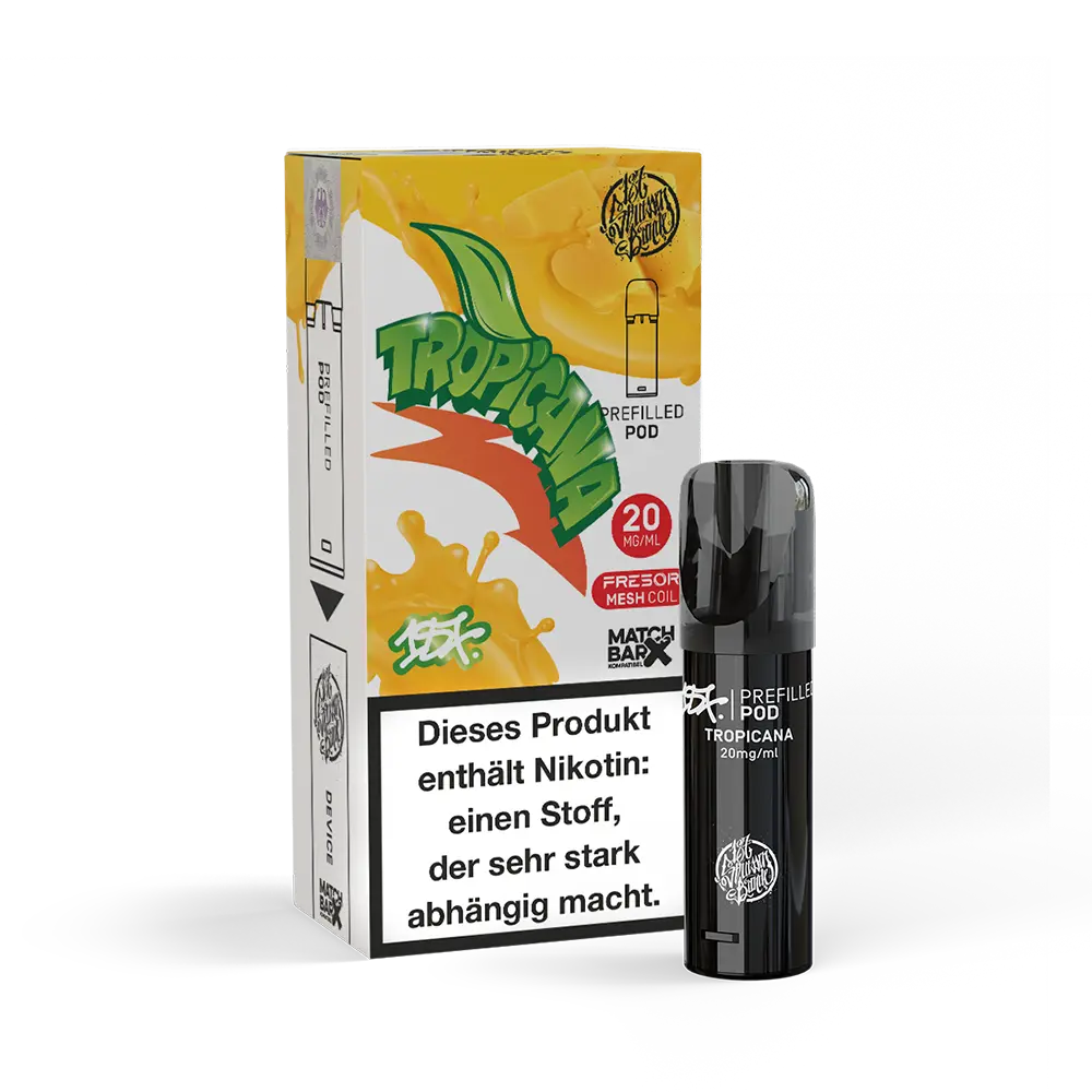 187 Strassenbande - Tropicana - E-Shisha Pod 20mg Nikotinsalz