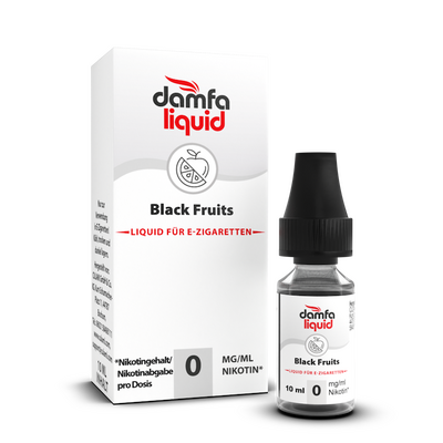damfaliquid Black Fruits 0mg 10ml