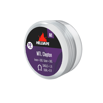 Hellvape MTL Clapton Coil 1,8 Ohm A1