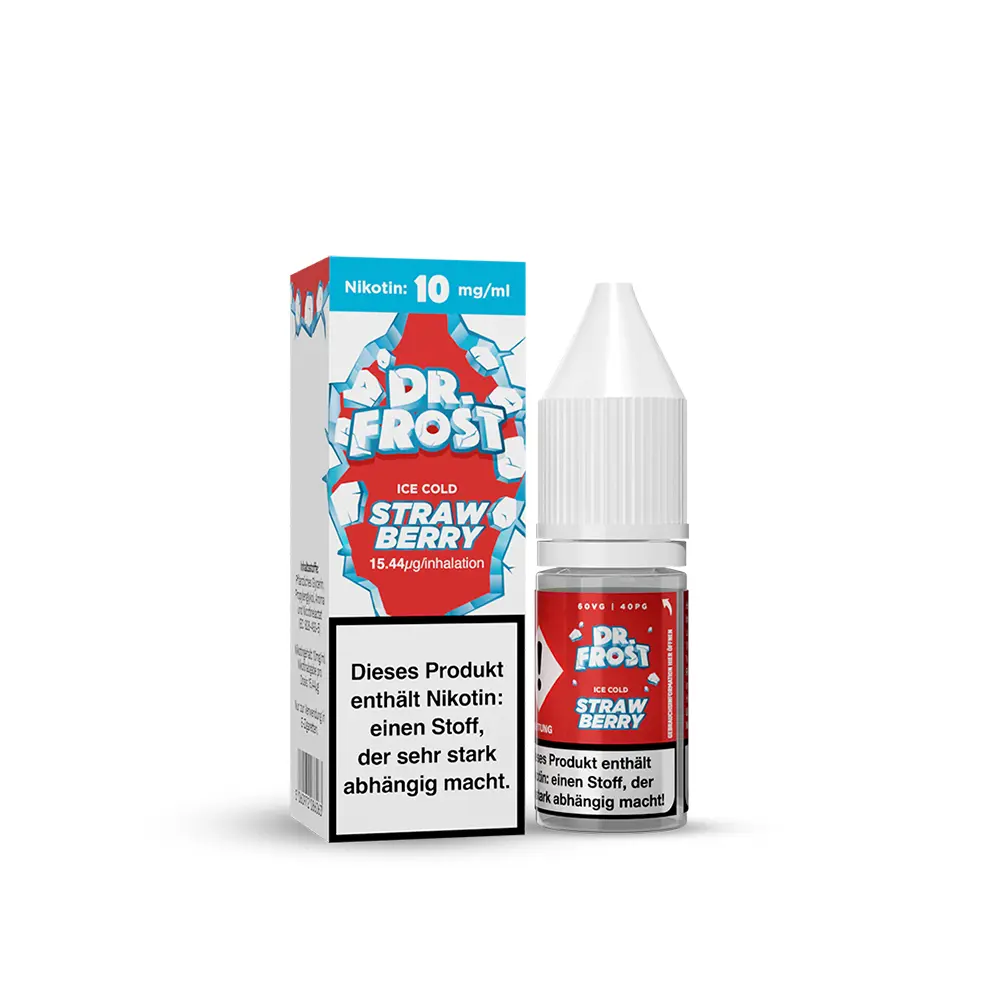 Liquid Ice Cold Strawberry - Dr. Frost Nikotinsalz 10mg Liquid Ice Cold Strawberry - Dr. Frost Nikotinsalz 10mg