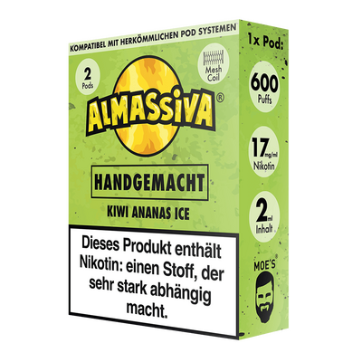 Almassiva Einweg Pod Handgemacht 17mg
