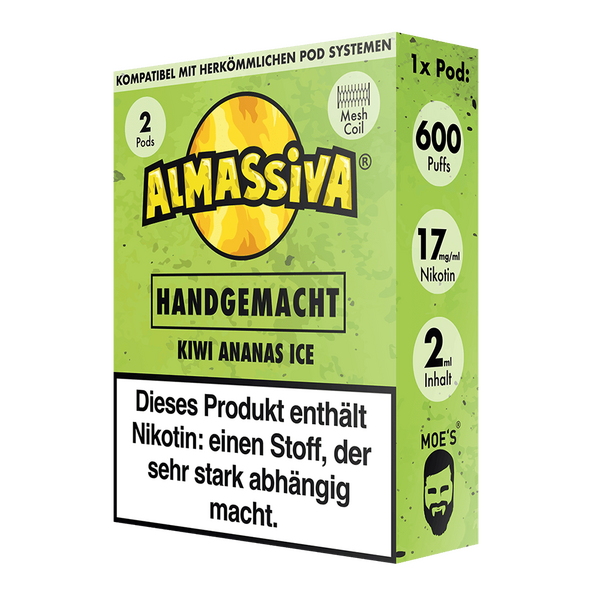 Almassiva Einweg Pod Handgemacht 17mg