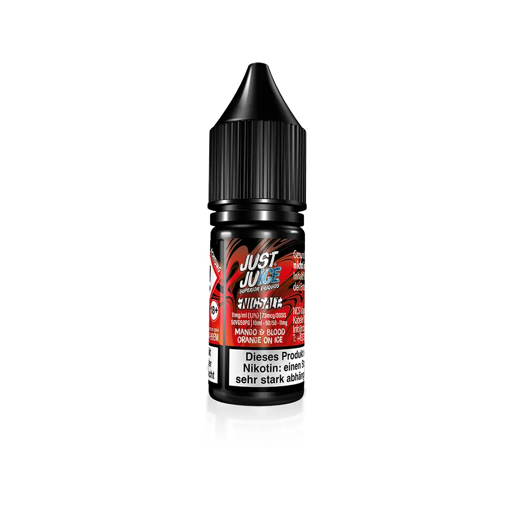 Just Juice - Fusion Mango Blood Orange ON ICE - 10ml Nikotinsalz 11mg