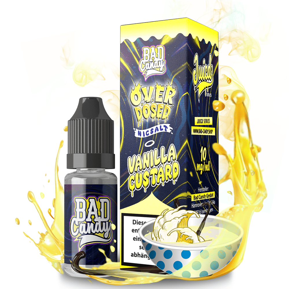 Liquid Vanilla Custard - Bad Candy Nikotinsalz Liquid Vanilla Custard - Bad Candy Nikotinsalz