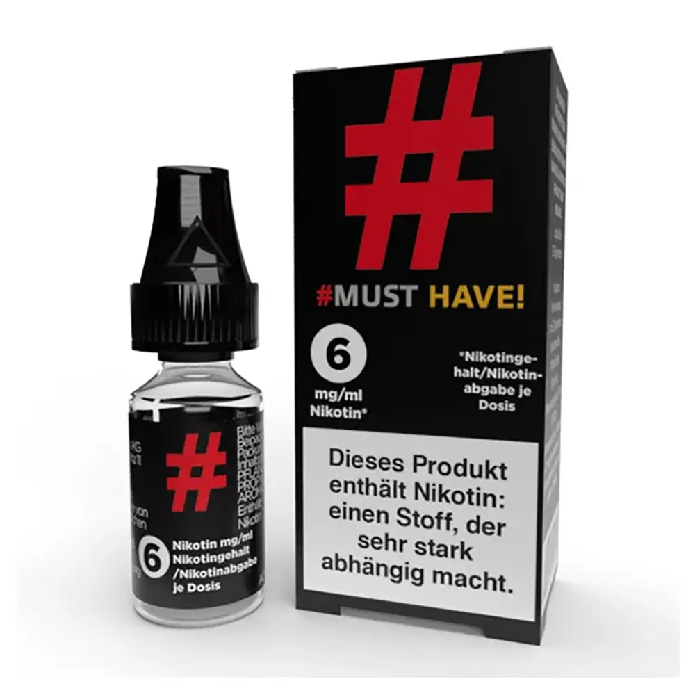 Liquid # - MUST HAVE 6mg Liquid # - MUST HAVE 6mg