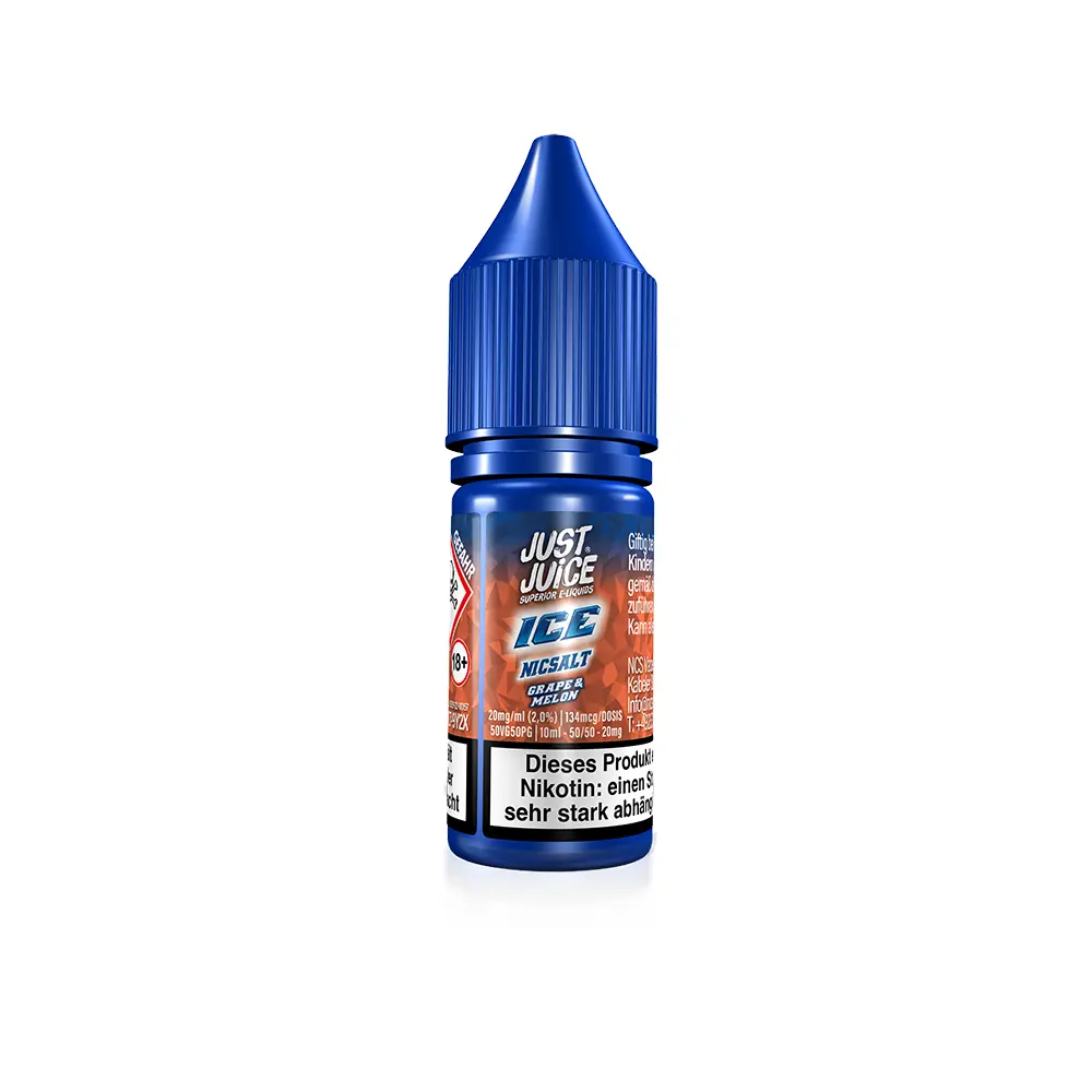 Just Juice Nikotinsalz - Grape & Melon ICE - 10ml 20mg 