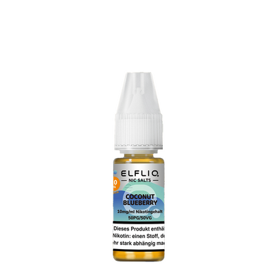 Elfliq by Elfbar Nikotinsalz - Coconut Blueberry - Liquid 10mg Elfliq by Elfbar Nikotinsalz - Coconut Blueberry - Liquid 10mg