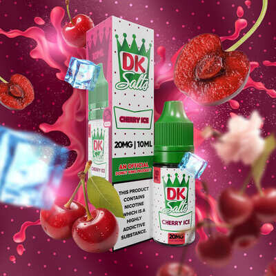 DK Salts Nikotinsalz Cherry Ice Liquid 20mg 10ml DK Salts Nikotinsalz Cherry Ice Liquid 20mg 10ml