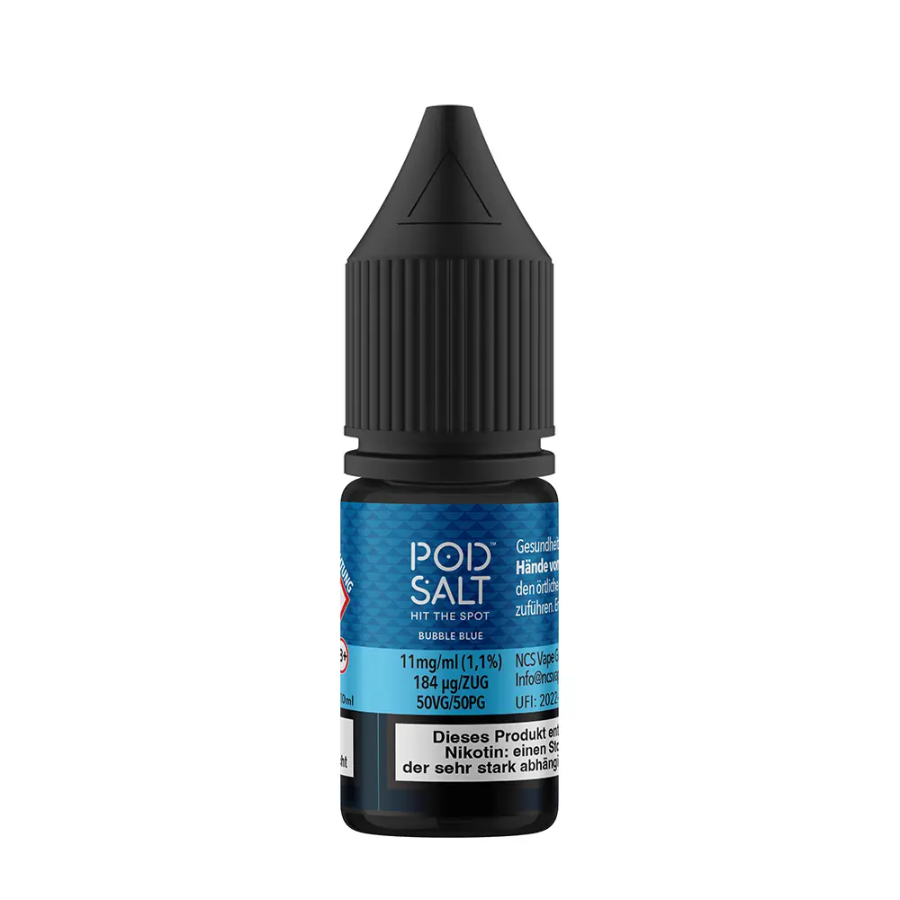 Liquid Bubble Blue - Pod Salt Fusion Nikotinsalz Liquid Bubble Blue - Pod Salt Fusion Nikotinsalz