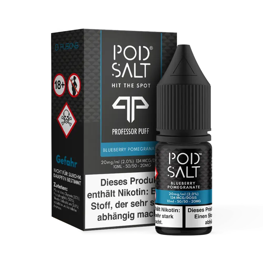 Liquid Blueberry Pomegranate - Pod Salt Fusion Nikotinsalz Liquid Blueberry Pomegranate - Pod Salt Fusion Nikotinsalz