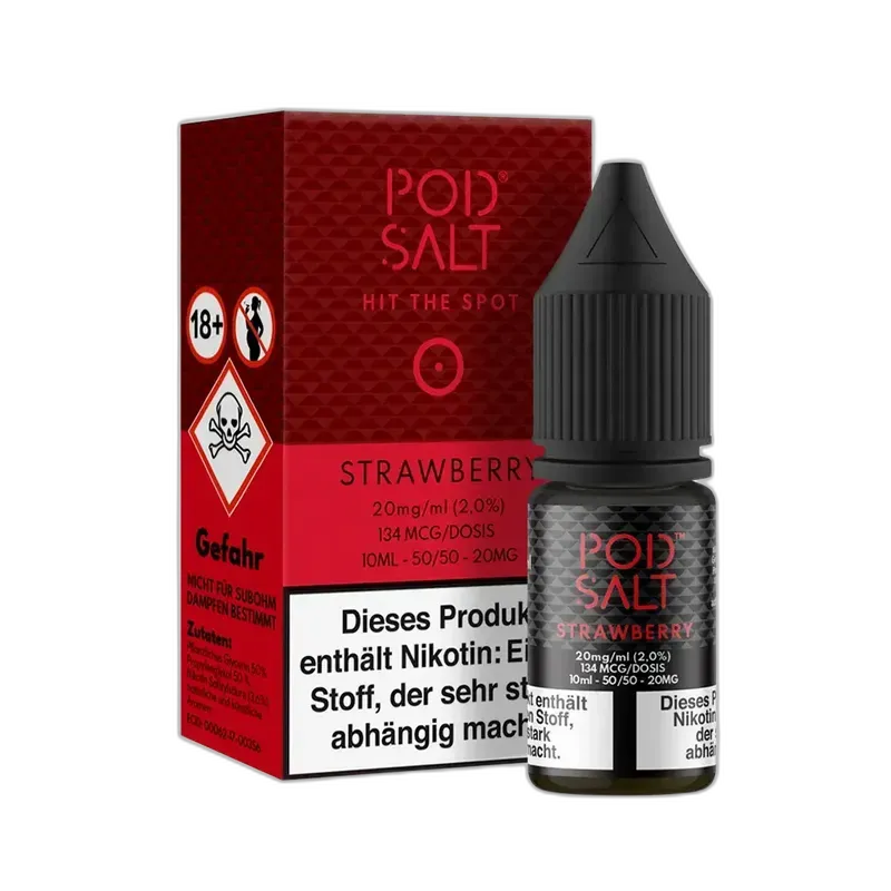 Liquid Strawberry - Pod Salt Core Nikotinsalz