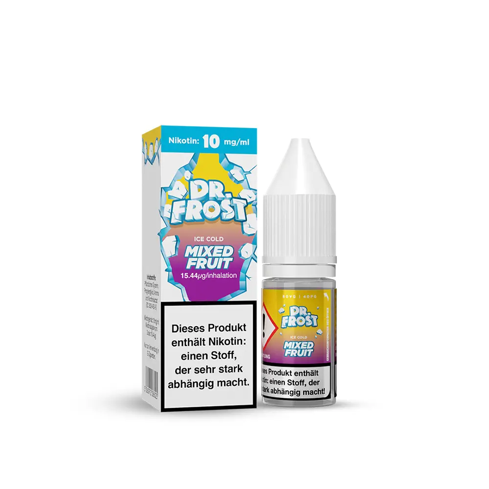 Liquid Ice Cold Mixed Fruit - Dr. Frost Nikotinsalz 10mg Liquid Ice Cold Mixed Fruit - Dr. Frost Nikotinsalz 10mg
