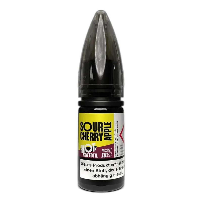 Liquid Sour Cherry Apple - RIOT BAR EDTN Nikotinsalz 10mg