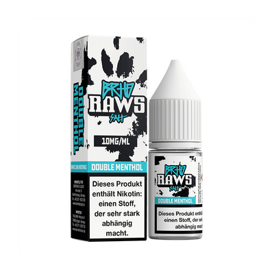 Liquid Double Menthol - Barehead RAWS Hybrid Nikotinsalz 10mg