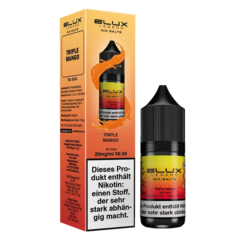 Liquid Triple Mango - Elux Nikotinsalz 10mg