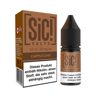 Liquid Cappuccino - SIC Nikotinsalz 20mg Liquid Cappuccino - SIC Nikotinsalz 20mg