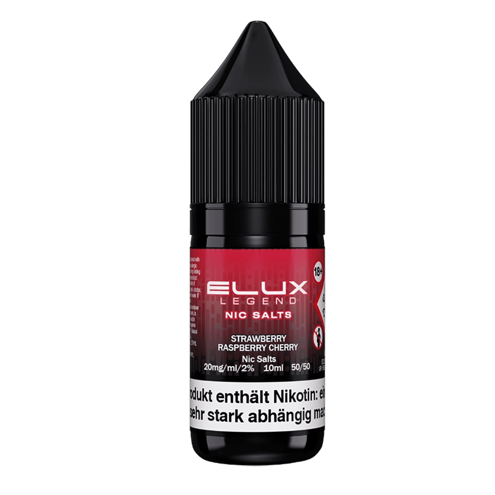 Liquid Strawberry Raspberry Cherry - Elux Nikotinsalz