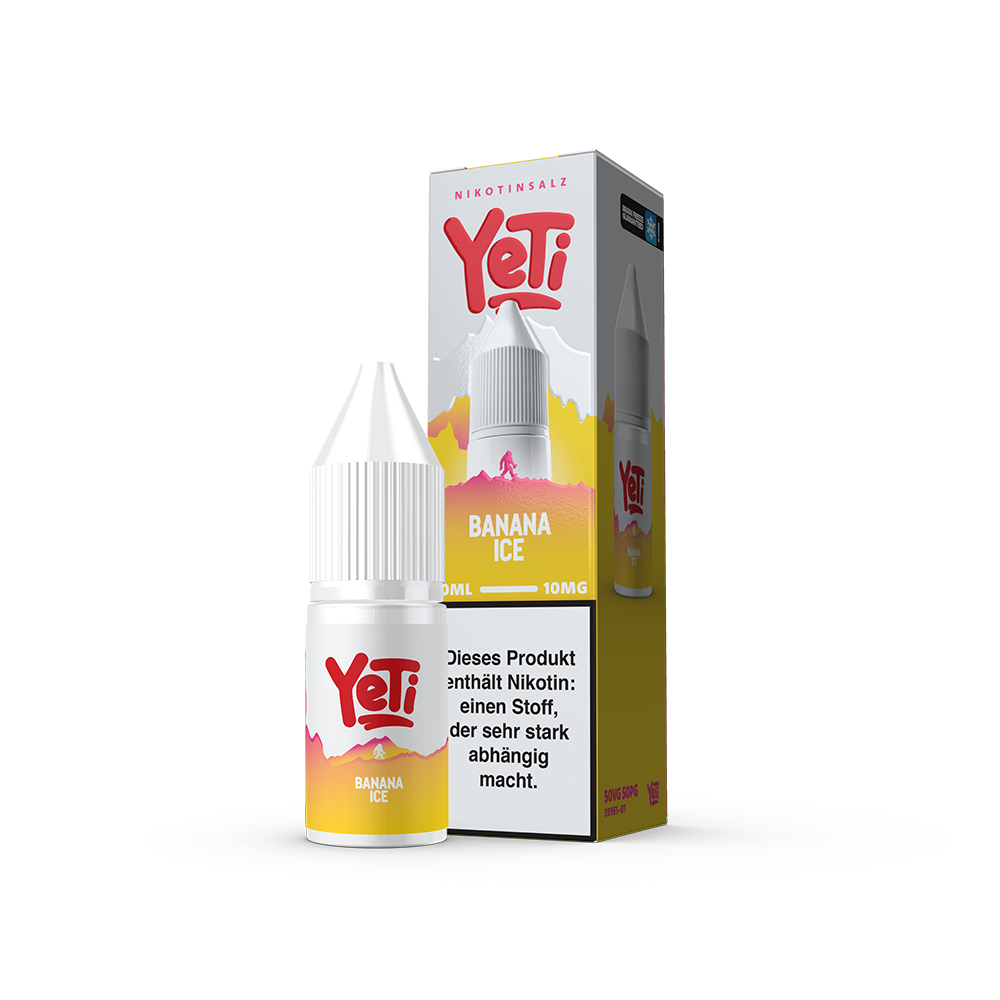 Liquid Banana Ice - Yeti Summit Nikotinsalz Liquid Banana Ice - Yeti Summit Nikotinsalz