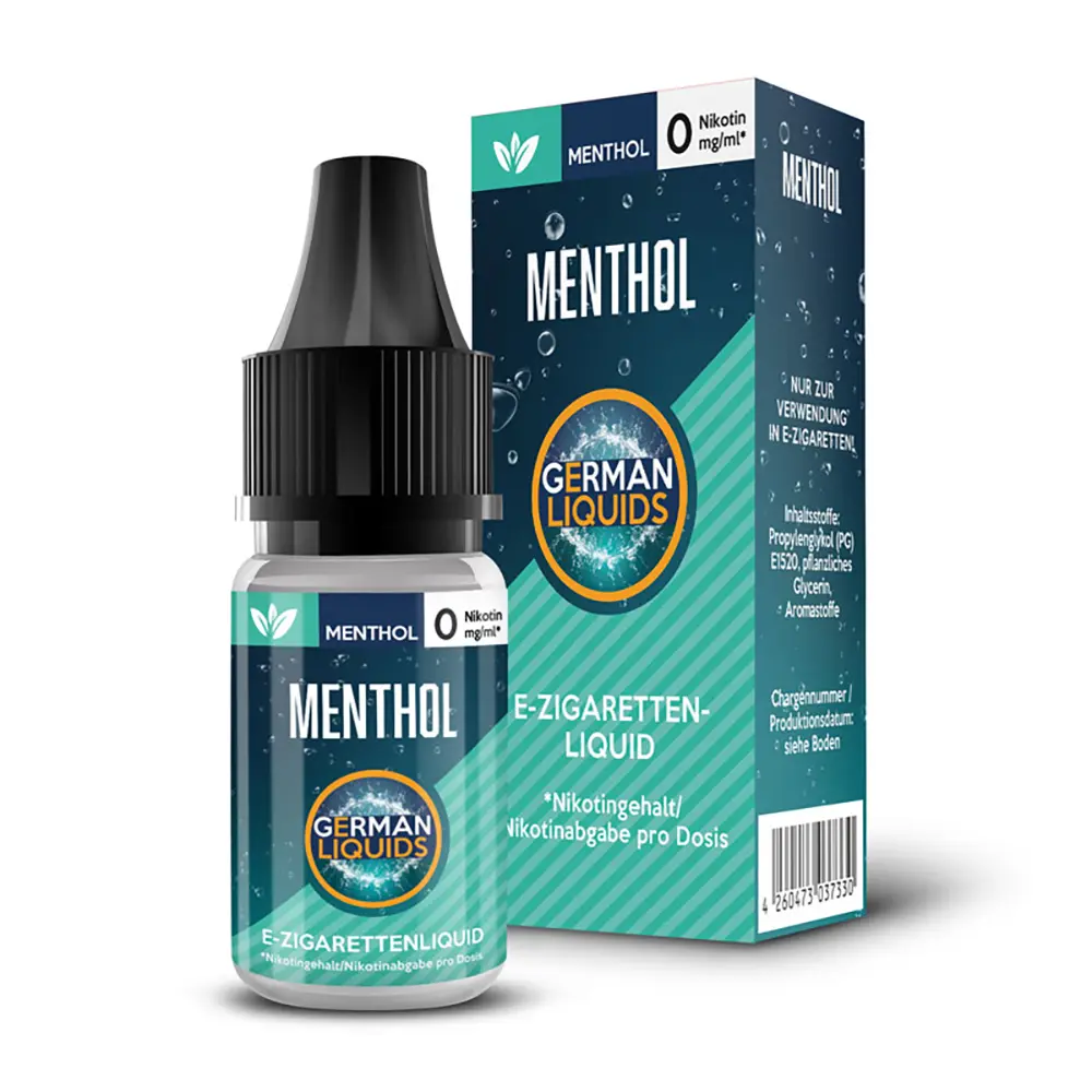 Liquid Menthol 0mg - German Liquids