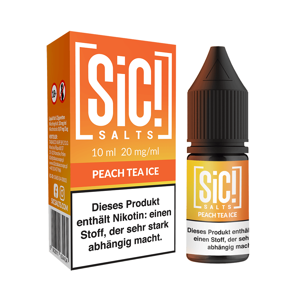 Liquid Peach Tea Ice - SIC Nikotinsalz 20mg