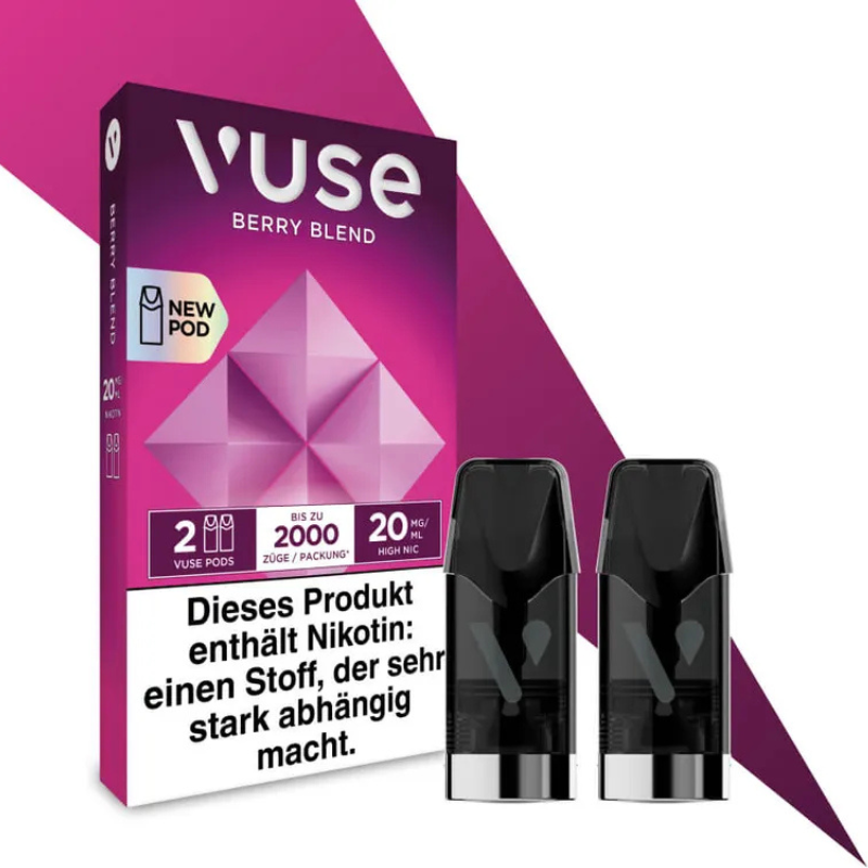 Vuse Pod Berry Blend Nic Salts 20mg Vuse Pod Berry Blend Nic Salts 20mg