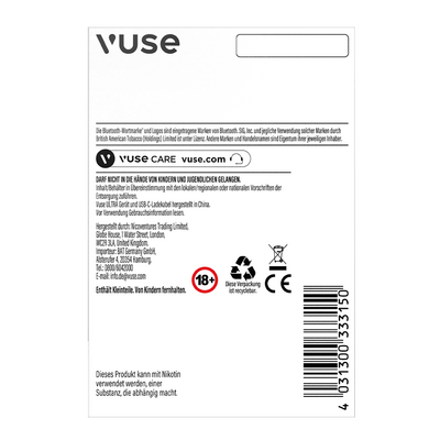 Vuse Ultra Device Charcoal Black
