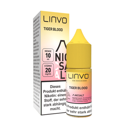 Linvo Nikotinsalz - Tiger Blood - Liquid 20mg 10ml